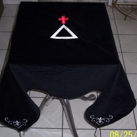 Cross and Triangle Altar Cloth