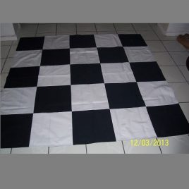 Checkerboard Floorcloth